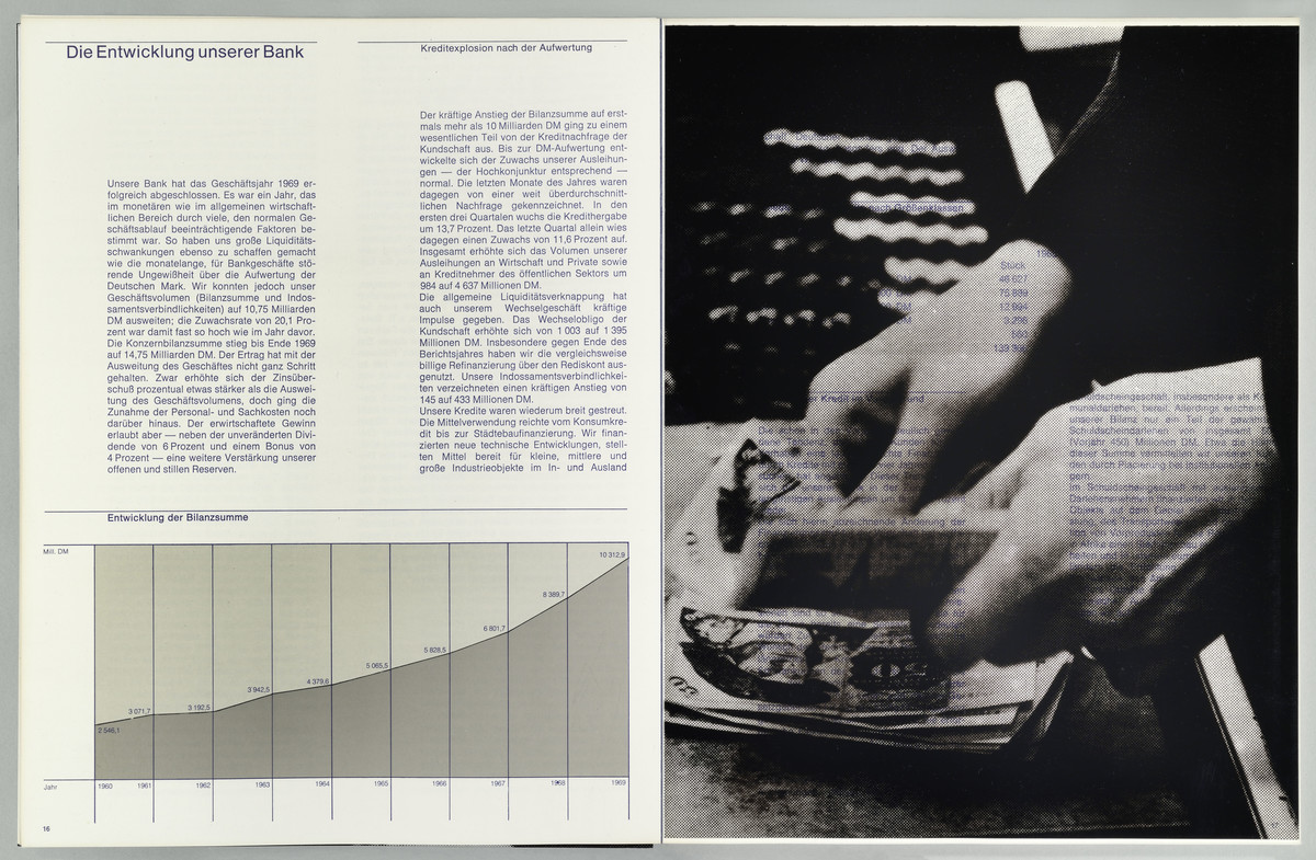 Bank für Gemeinwirtschaft. Aktiengesellschaft. Jahresbericht 1968, S. 16-17 - 