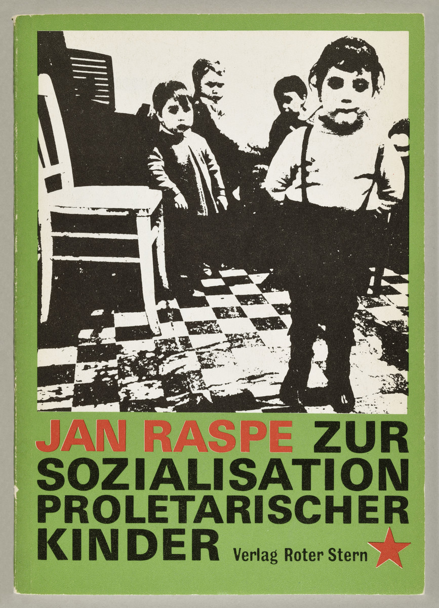 Jan Raspe, Zur Sozialisation proletarischer Kinder (Cover), 1972 - 