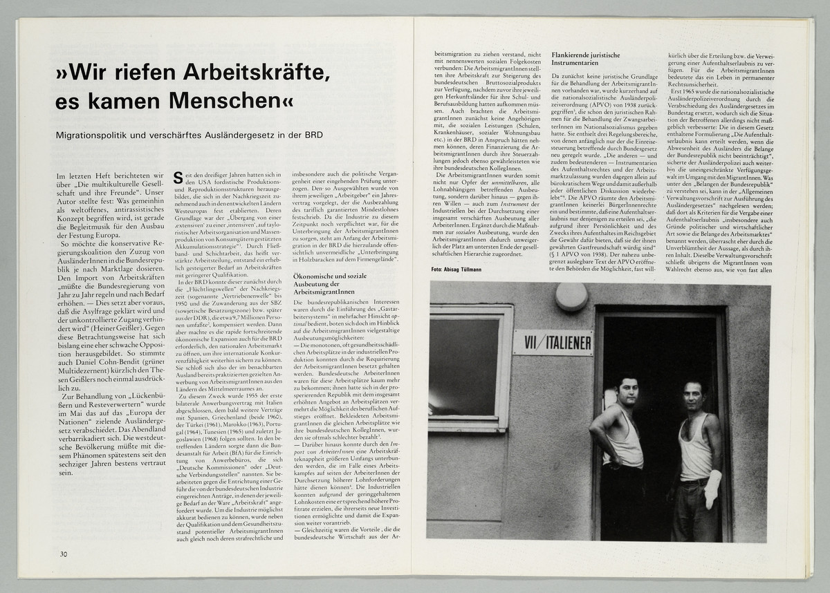 diskus. Frankfurter StudentInnenzeitung, 39. Jahrgang, Heft 3, Juli 1990, S. 30-31 - 